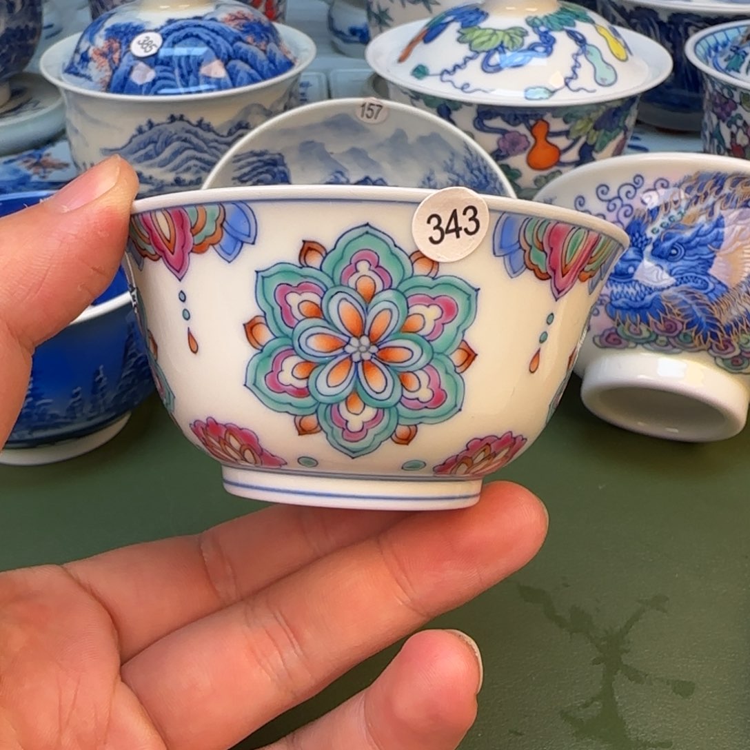 彦祖纯手工手绘茶具343