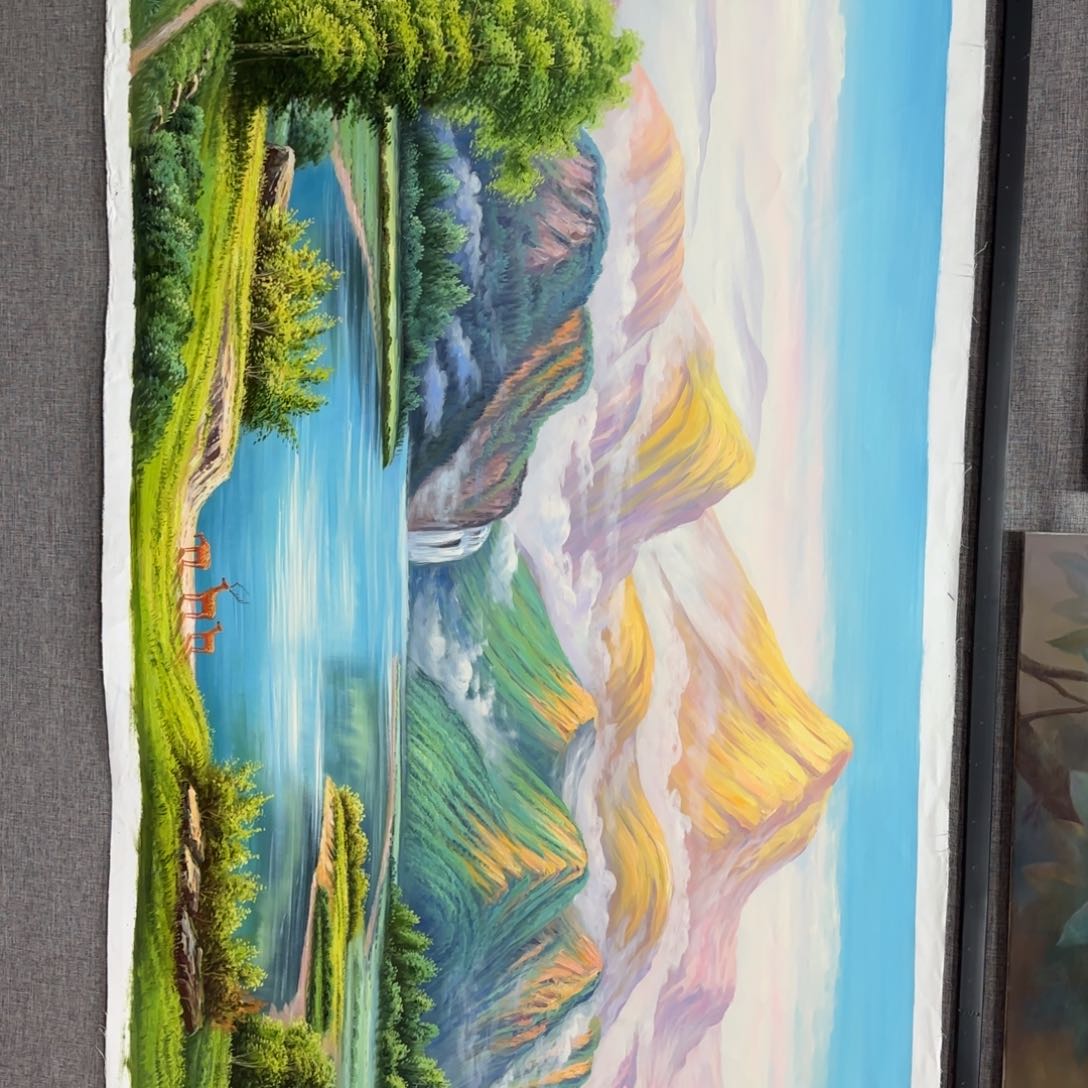 油画好想去看看这个