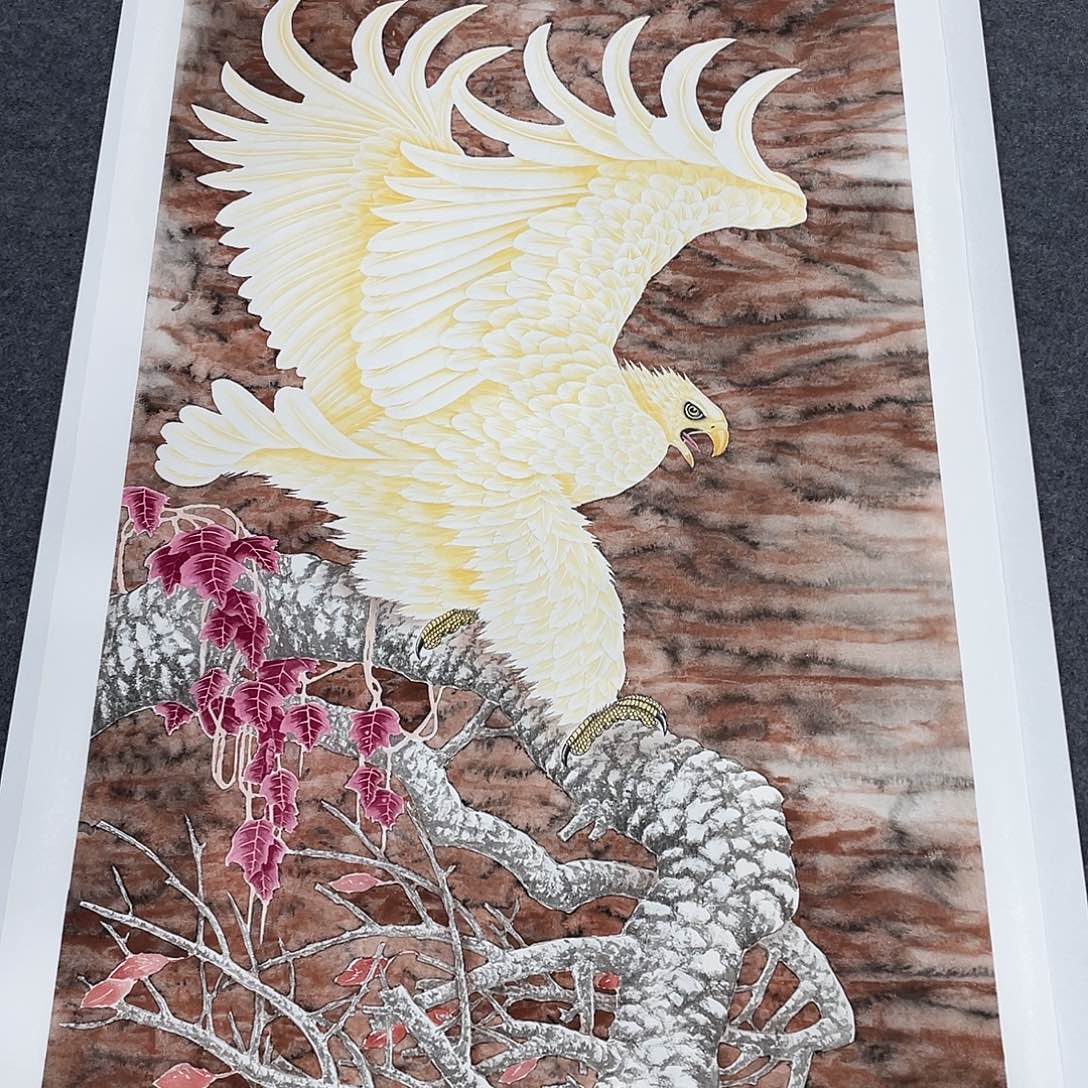 国画今天早上国画作品