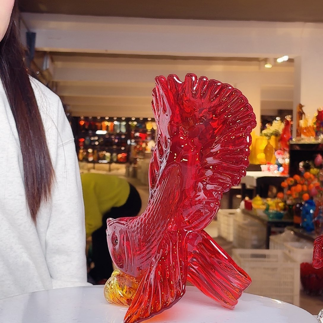 琉璃手工艺品琉璃岛和小伙伴去旅游