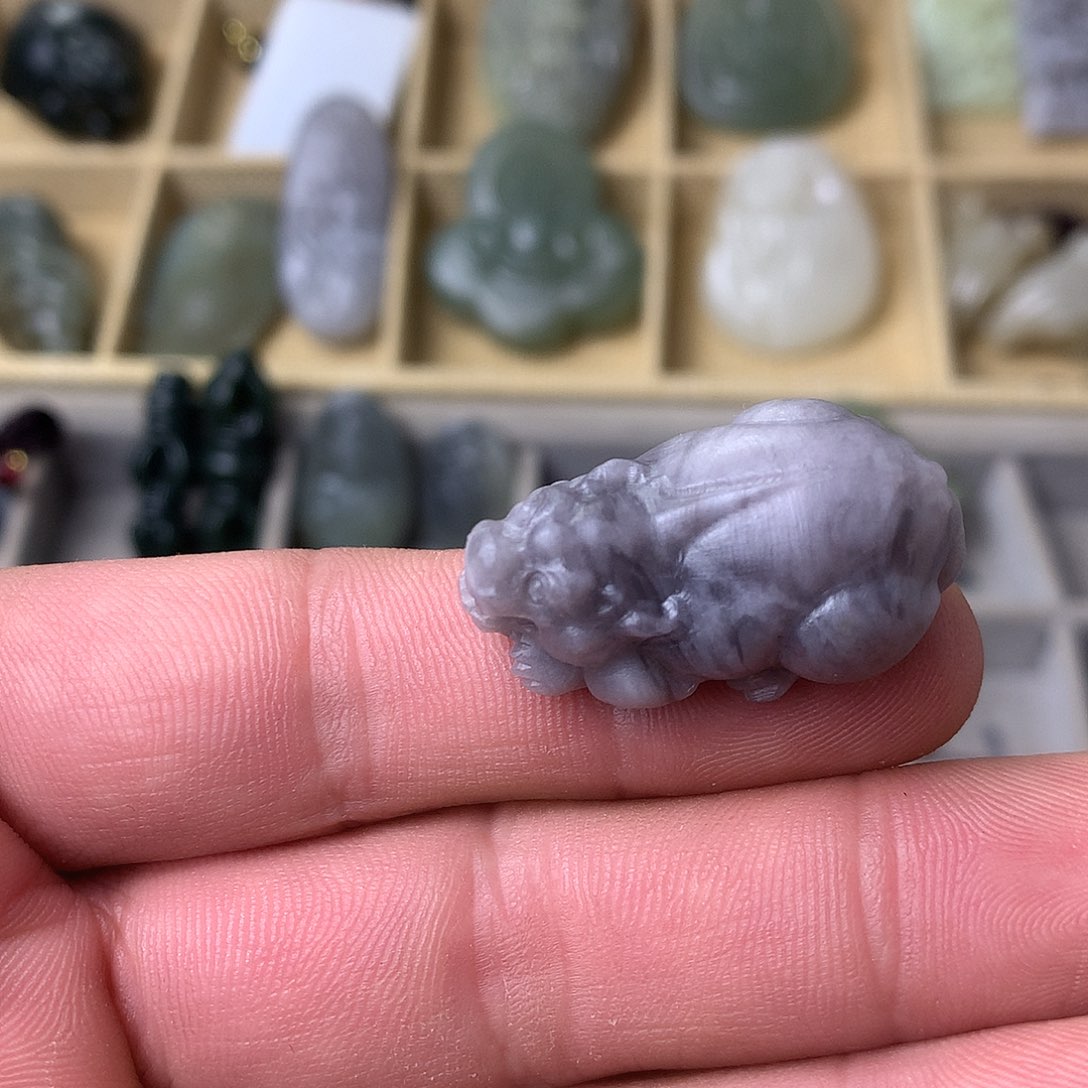 和田玉未镶嵌吊坠(不含链)