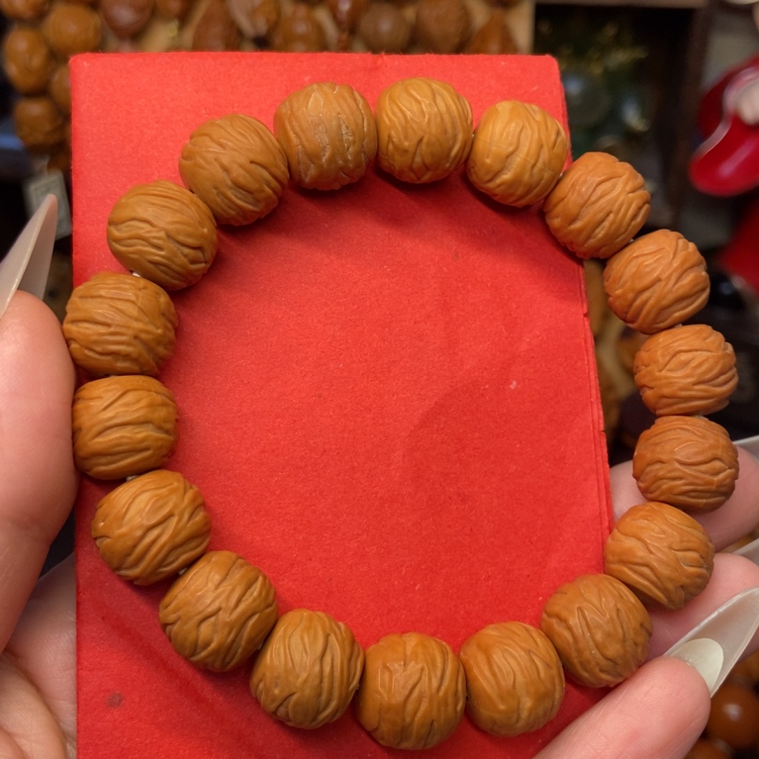 橄榄核手串/手链云锦猴头材质