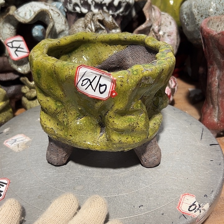 粗陶花盆制作就这样了