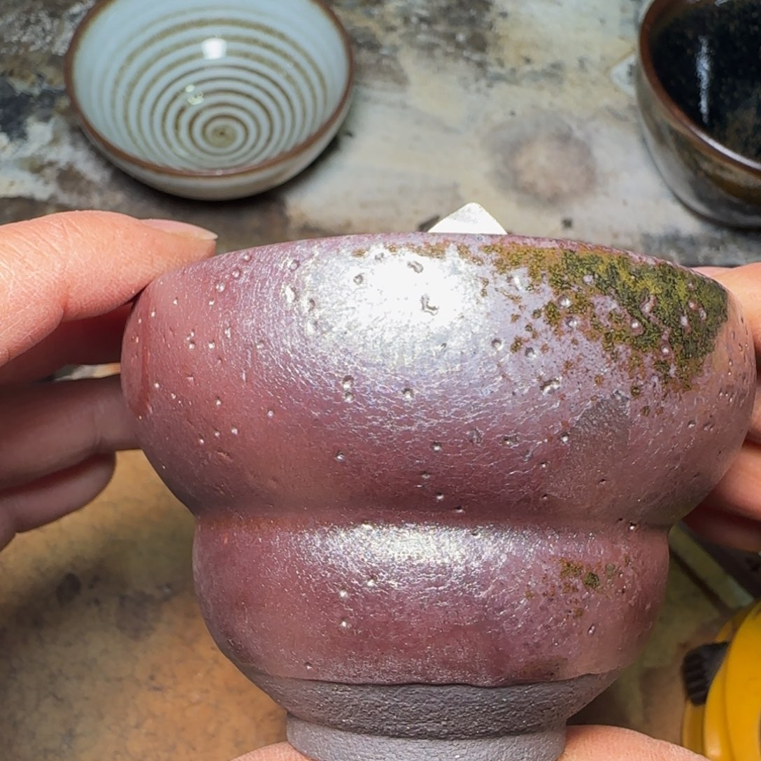 柴烧建盏茶盏茶杯137