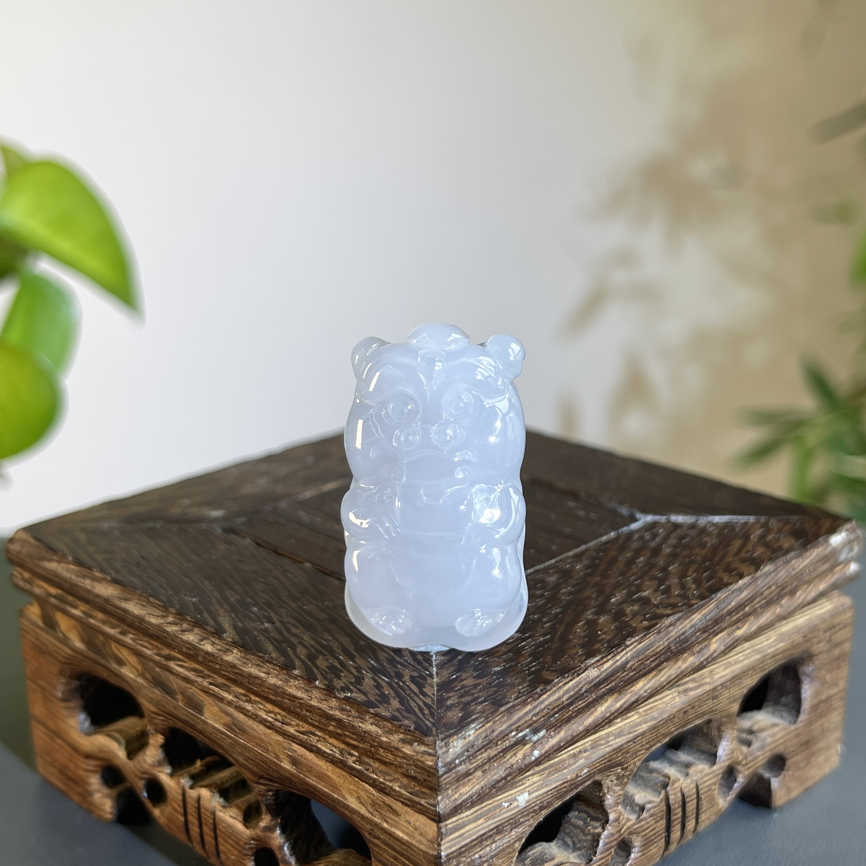 JXB17-48 天然翡翠缅甸A货 吞金兽