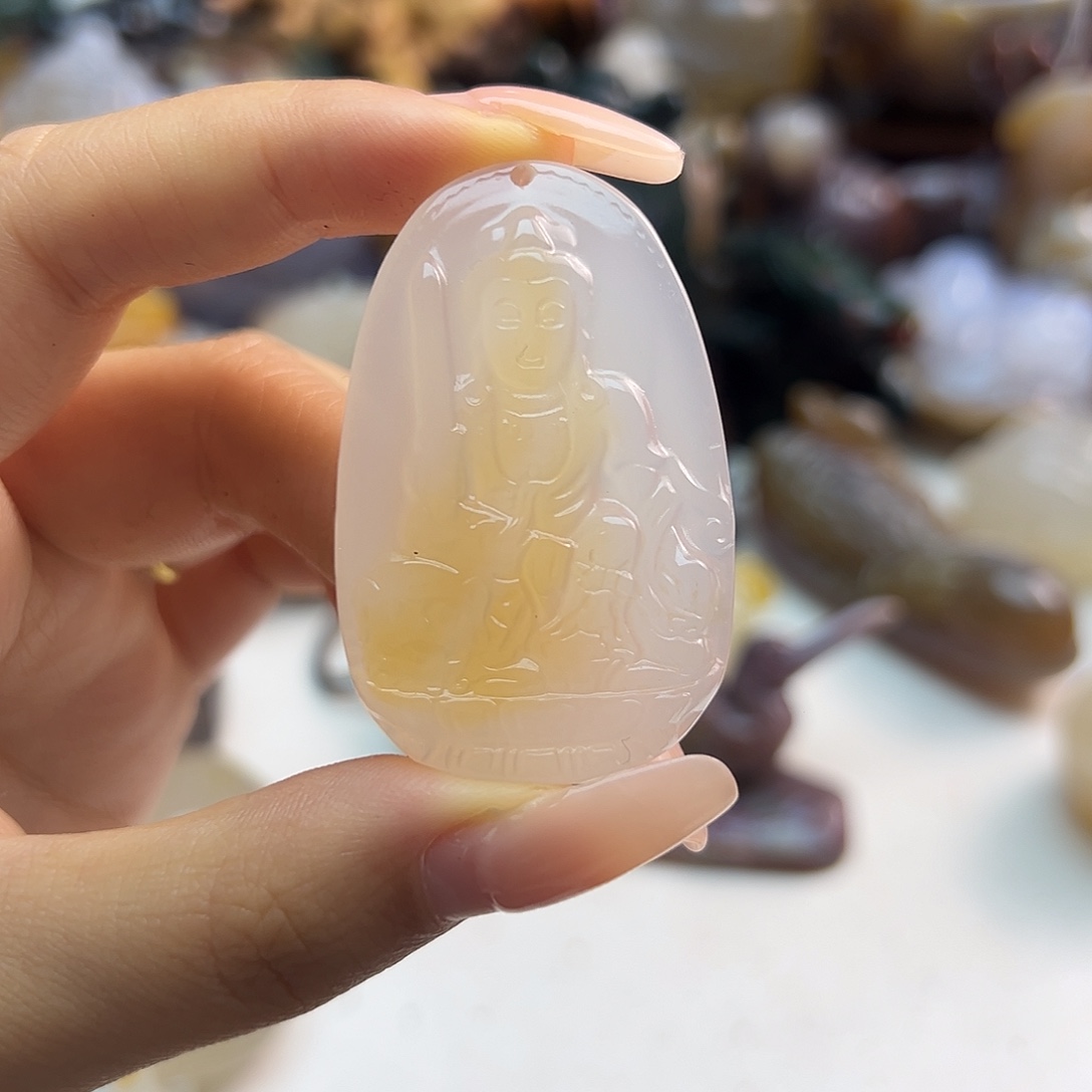 玛瑙/玉髓合金颈饰