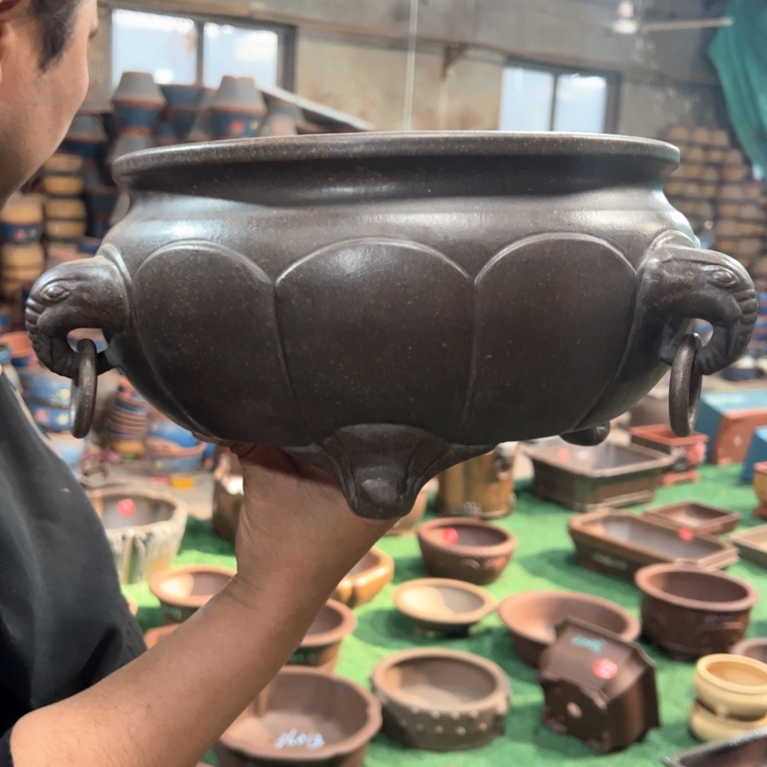 紫砂花盆紫砂花盆