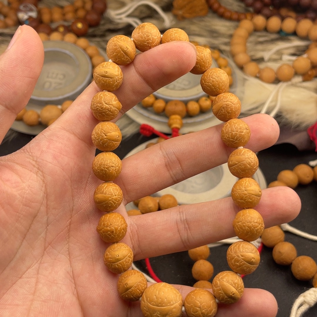 一***了凤眼菩提手串C106-k40凤眼菩提12小