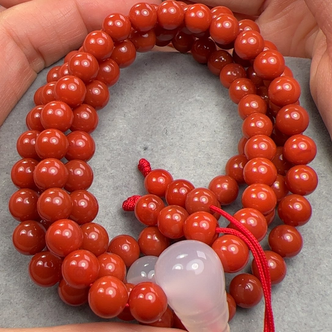 未镶嵌手串南红玛瑙