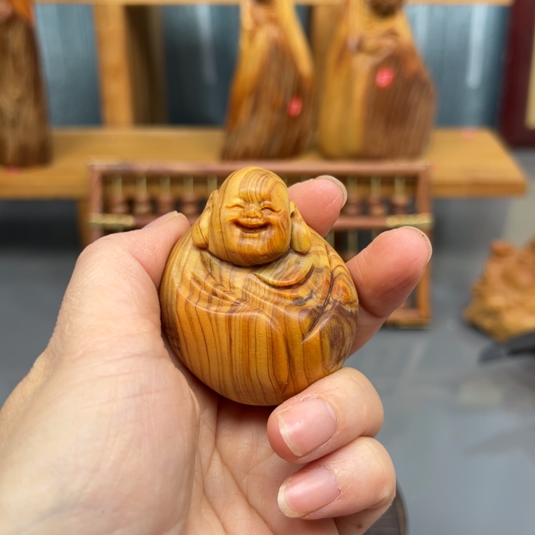 用***9柏木崖柏木摆件手把件，