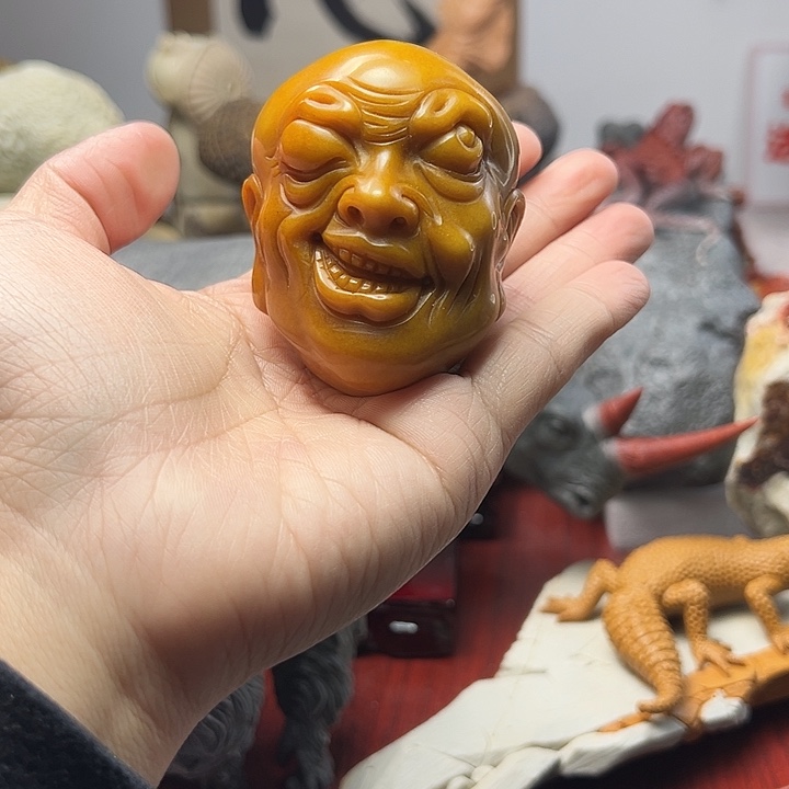 老挝石老挝石手把件