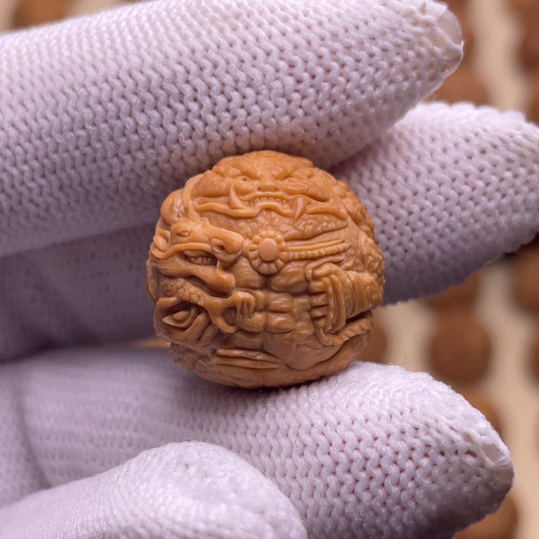 猴头核桃吊坠御龙金蟾18+