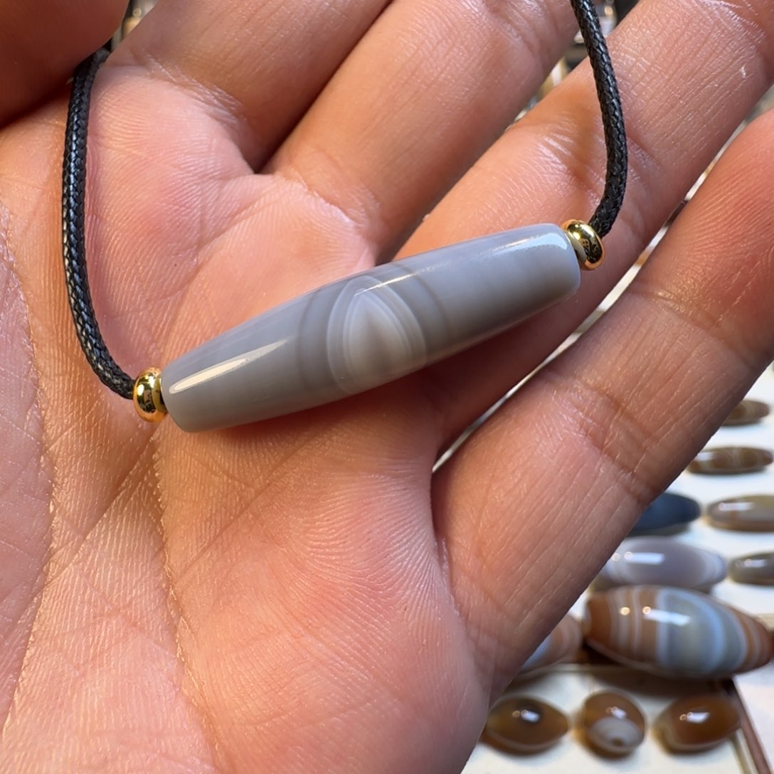 玛瑙/玉髓锁骨未镶嵌