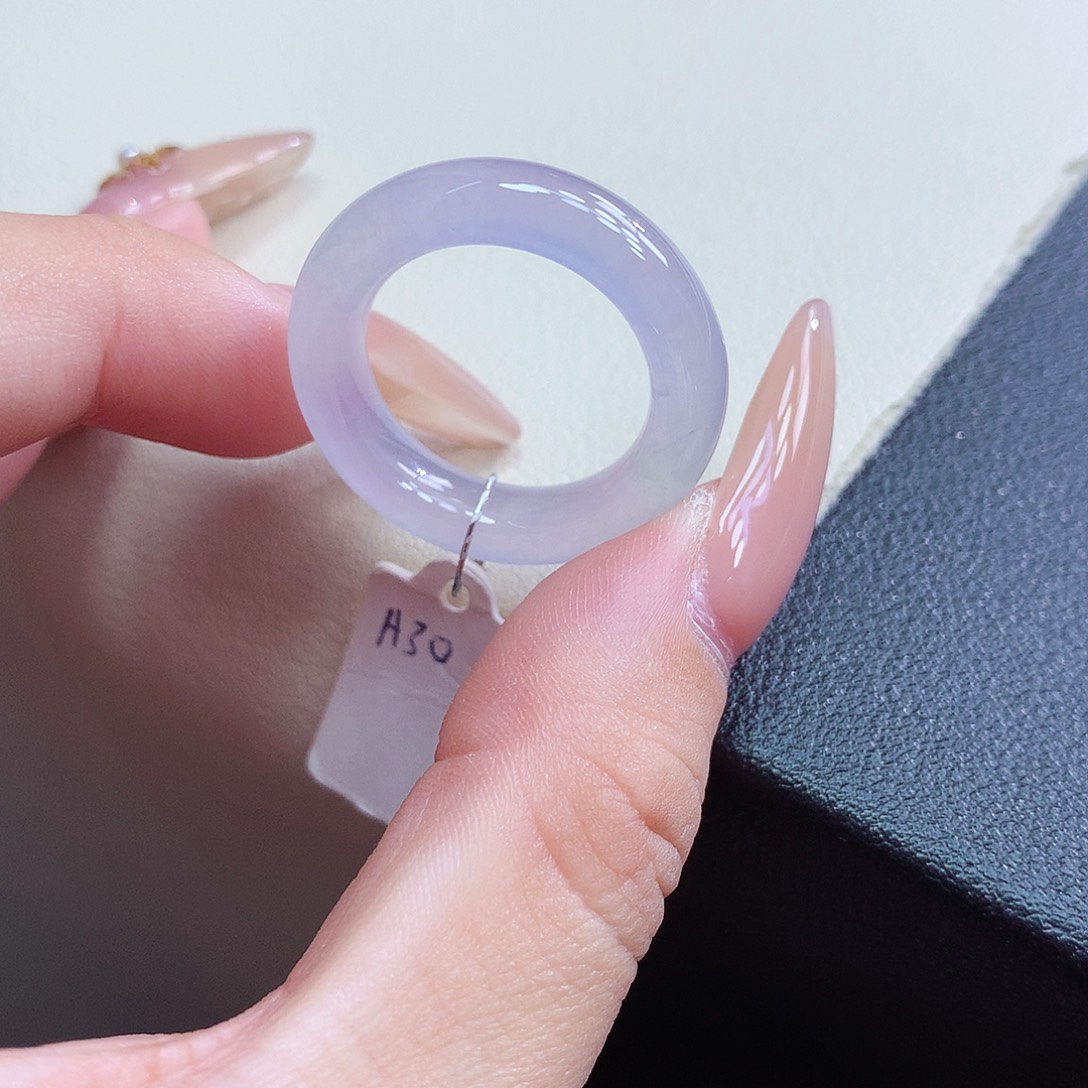 未镶嵌戒指翡翠18号