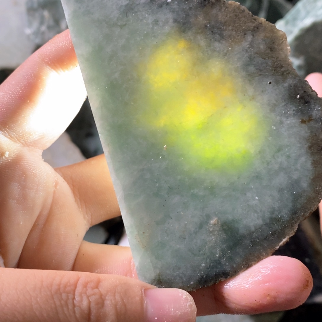 颈饰未镶嵌翡翠天然翡翠