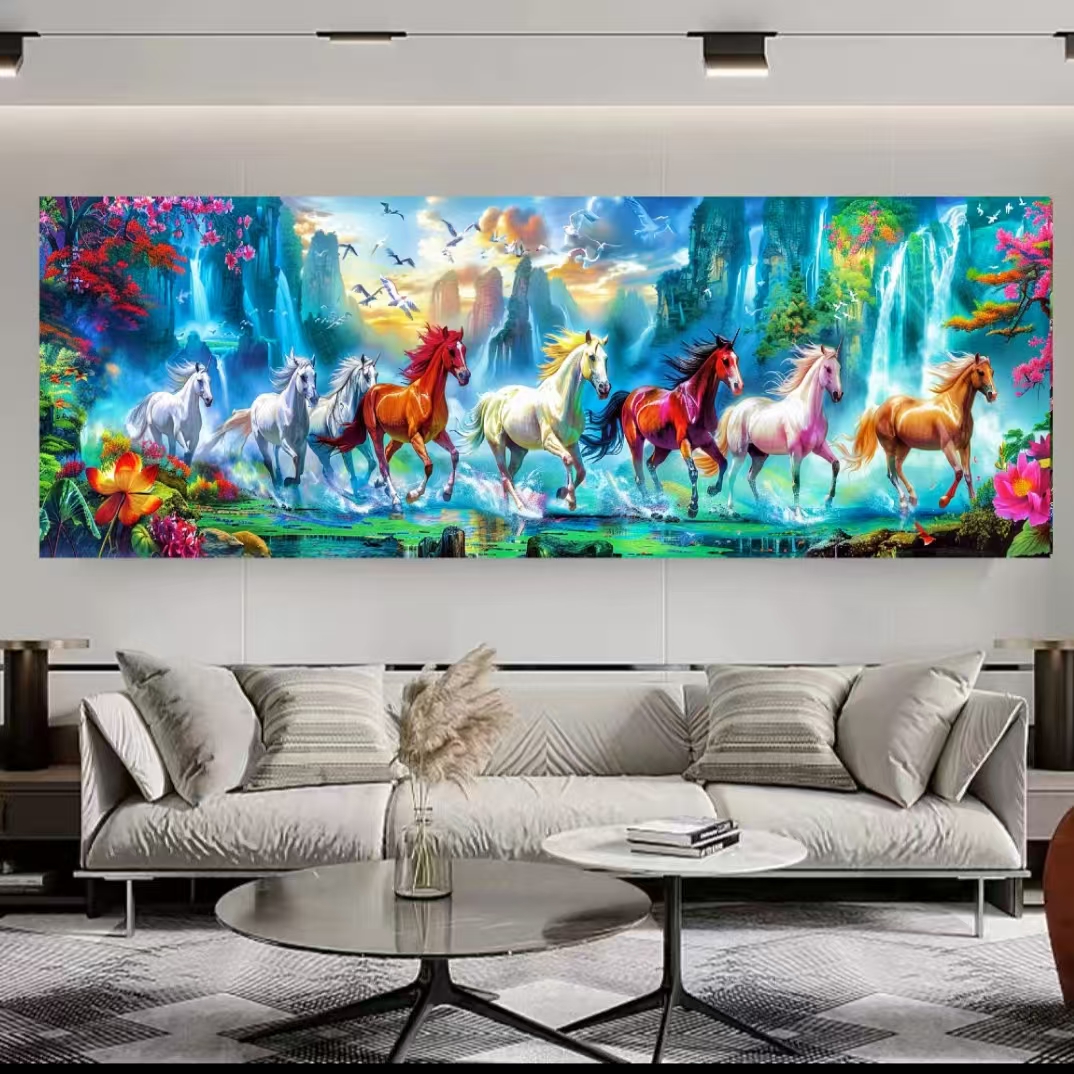 情络甄选 原创版权定制十字绣纵横四海f2098  63个色