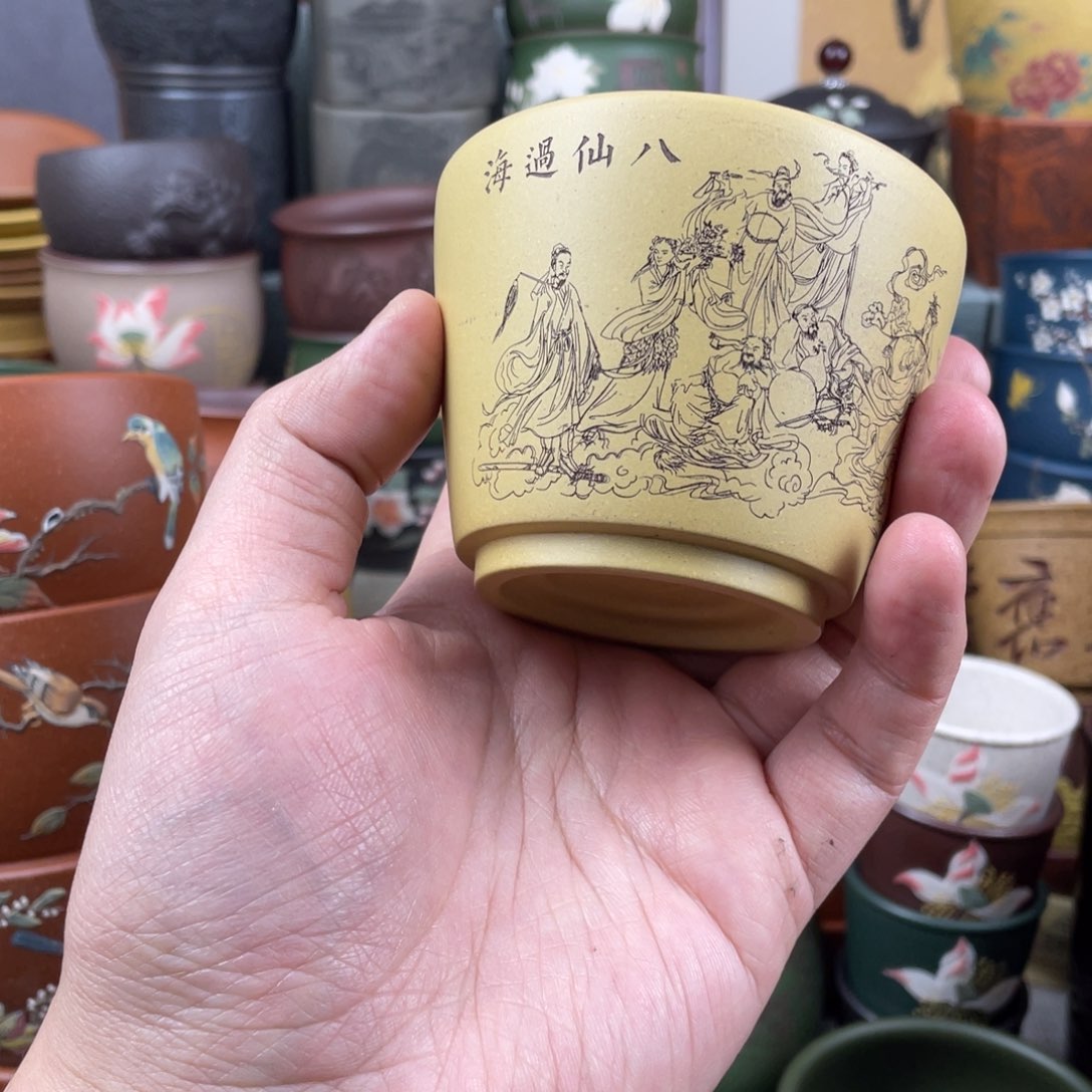 紫砂茶杯紫砂茶杯