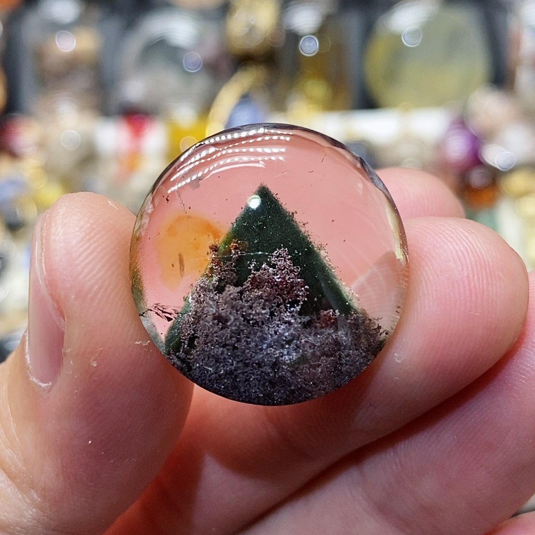 水晶颈饰未镶嵌天然精致水晶吊坠