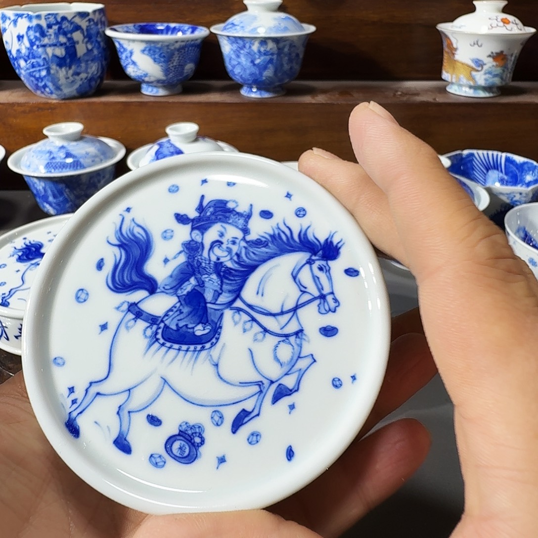 嗨***砂泥塑盖置手工手绘