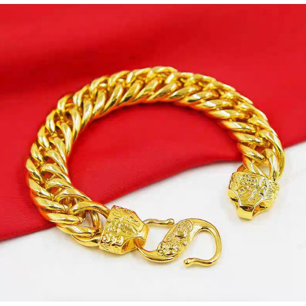  【张总专属】K黄色新中式男士霸气福禄合金手链【SOS01】