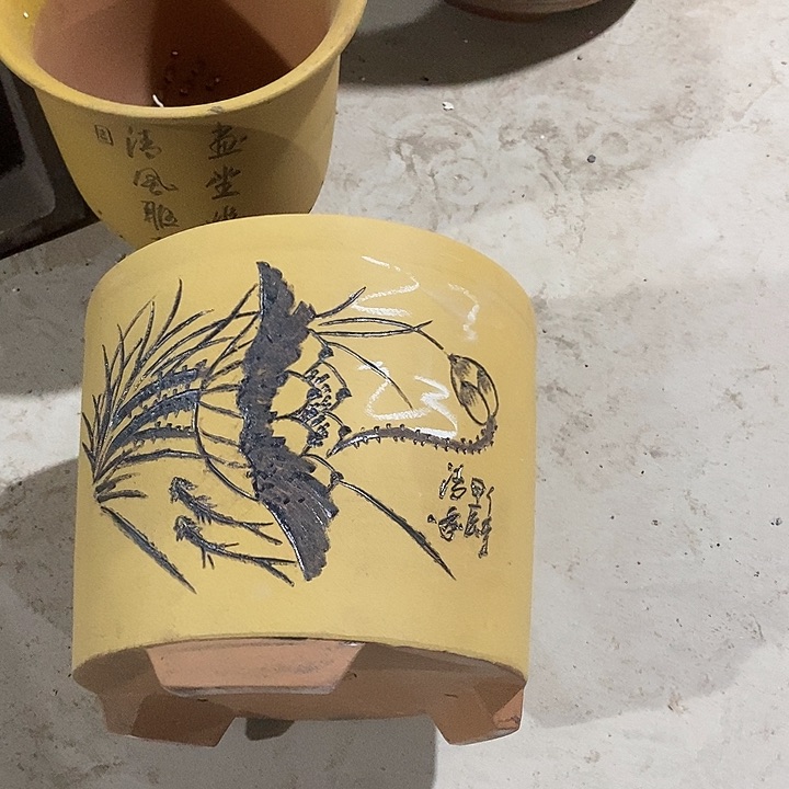 紫砂花盆紫砂花盆
