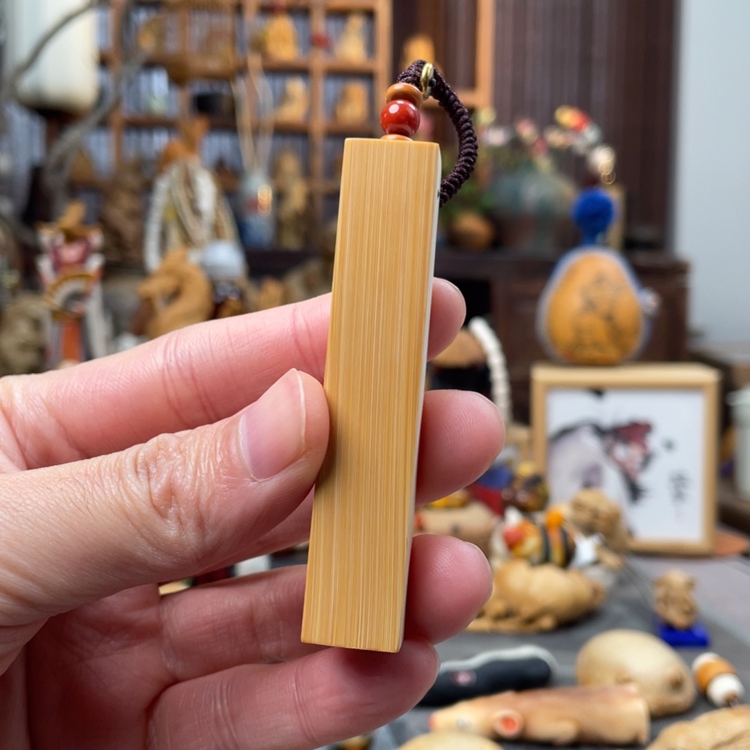 木方颜竹木艺术把件