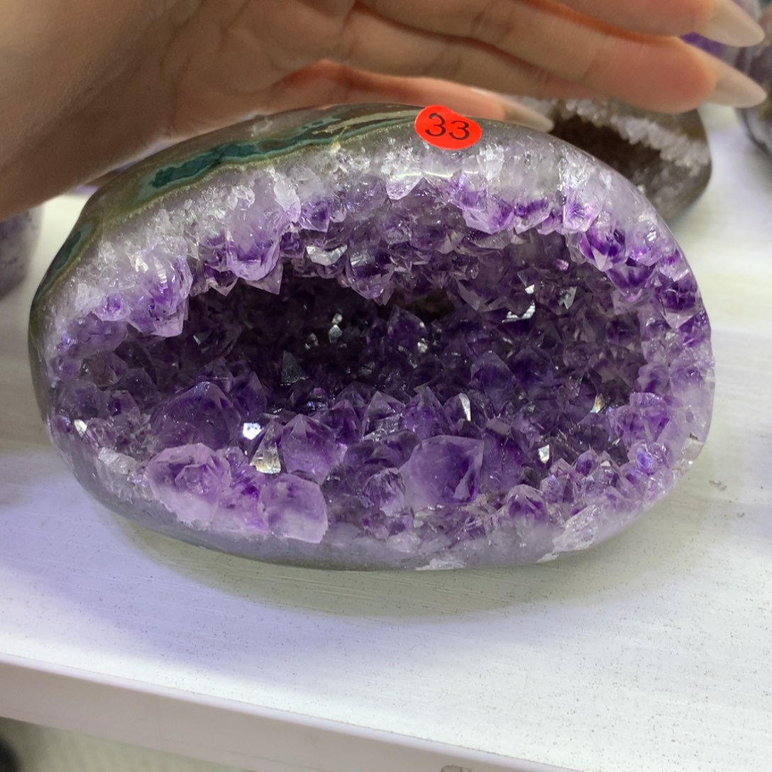 水晶摆件婷未镶嵌