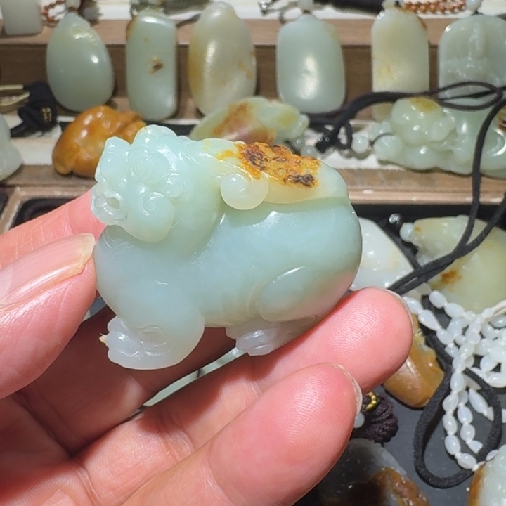 吊坠(不含链)未镶嵌和田玉