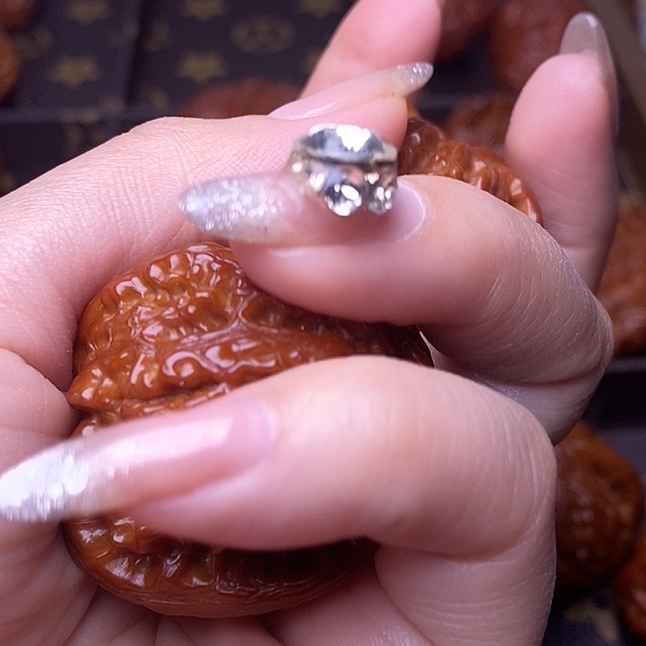 不***叉吊坠文玩核桃文玩