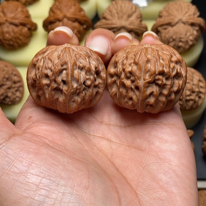 吊坠文玩核桃山地磨盘38.5