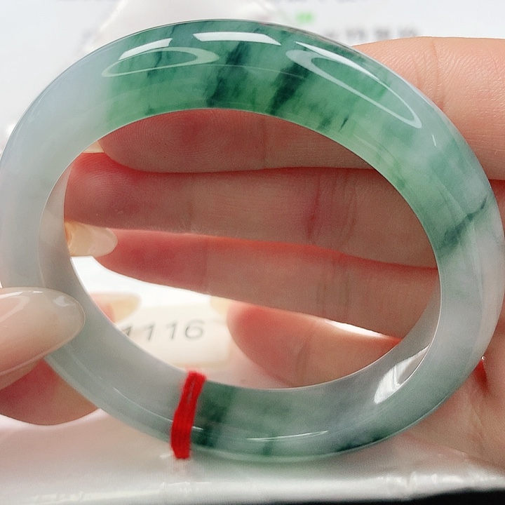 翡翠手镯未镶嵌缅甸天然A货翡翠