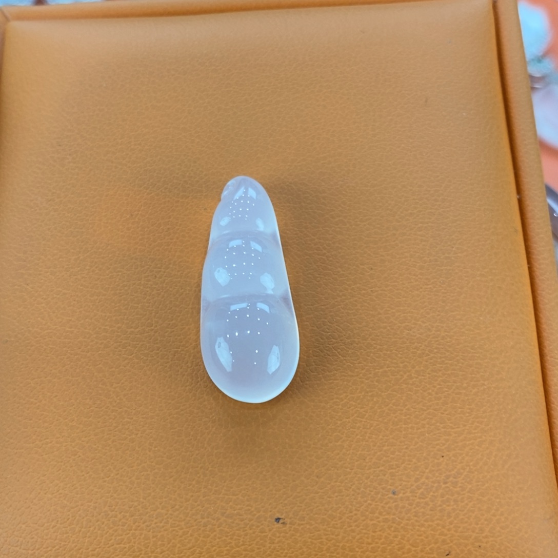 石英质玉未镶嵌吊坠(不含链)