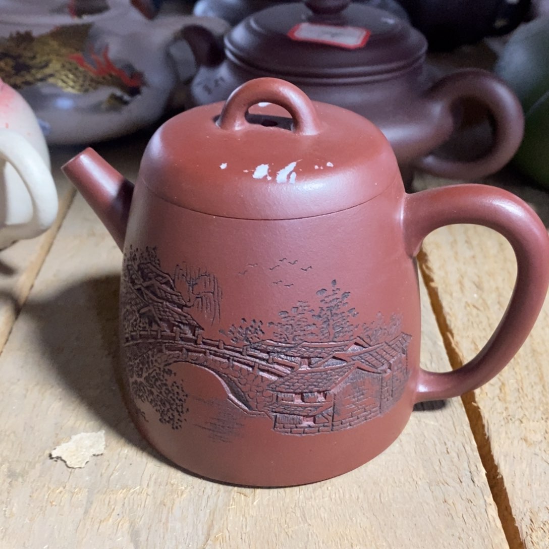 紫砂茶壶原矿手工246