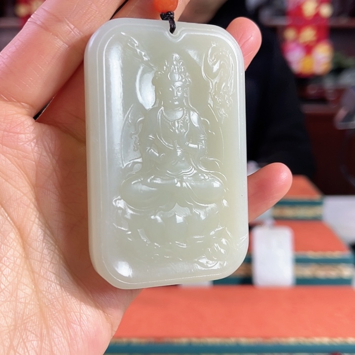 和田玉吊坠未镶嵌