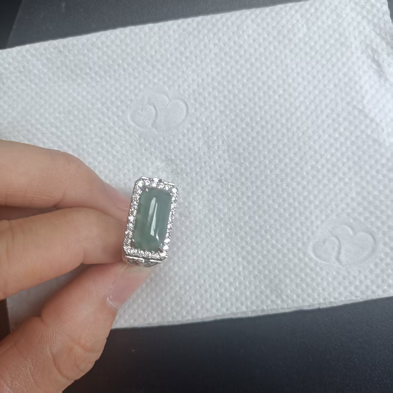 天然A货翡翠戒指YC-2（多样性发货/发其一）