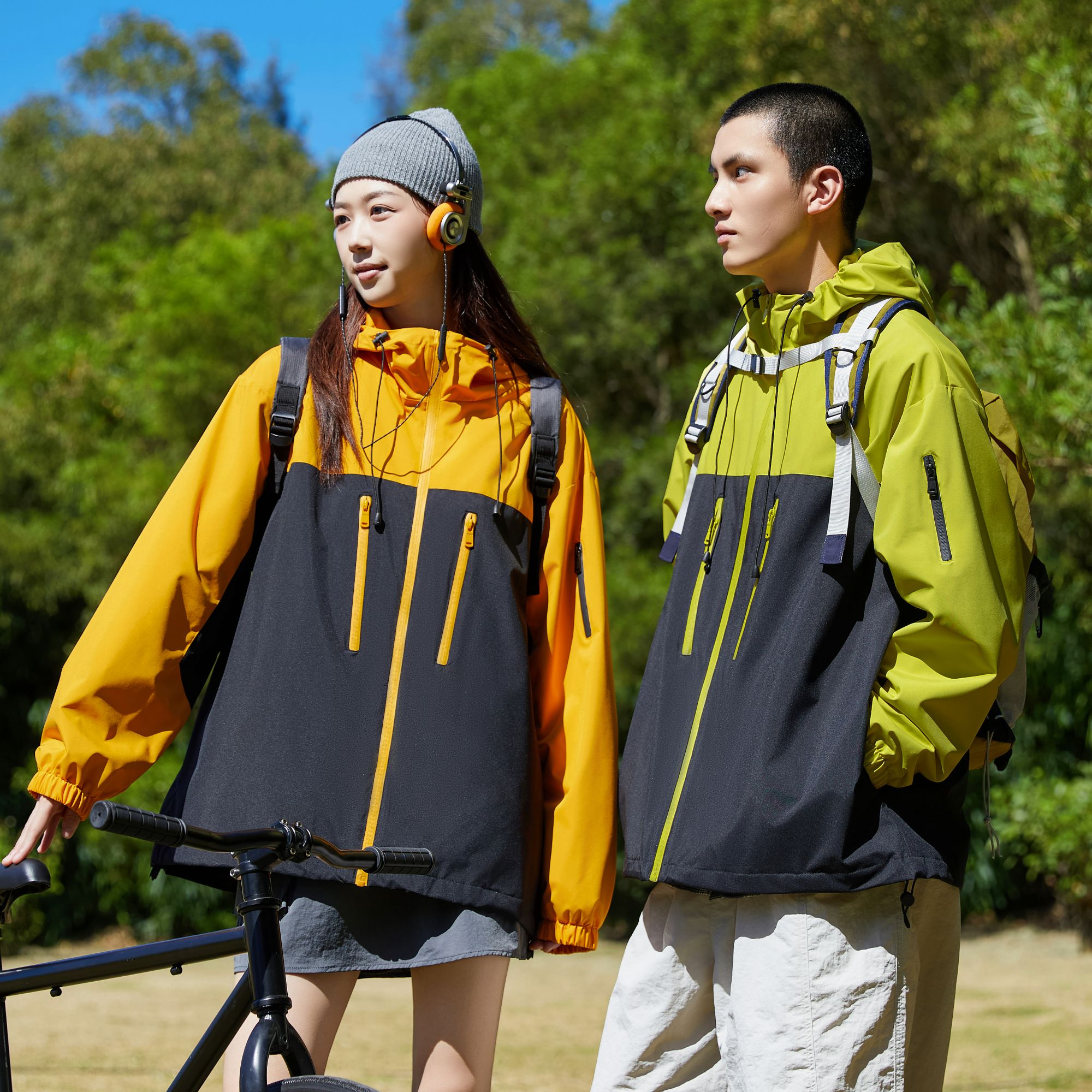 2025春季新品【LT系列】户外冲锋外套男女时尚潮流百搭登山服外套