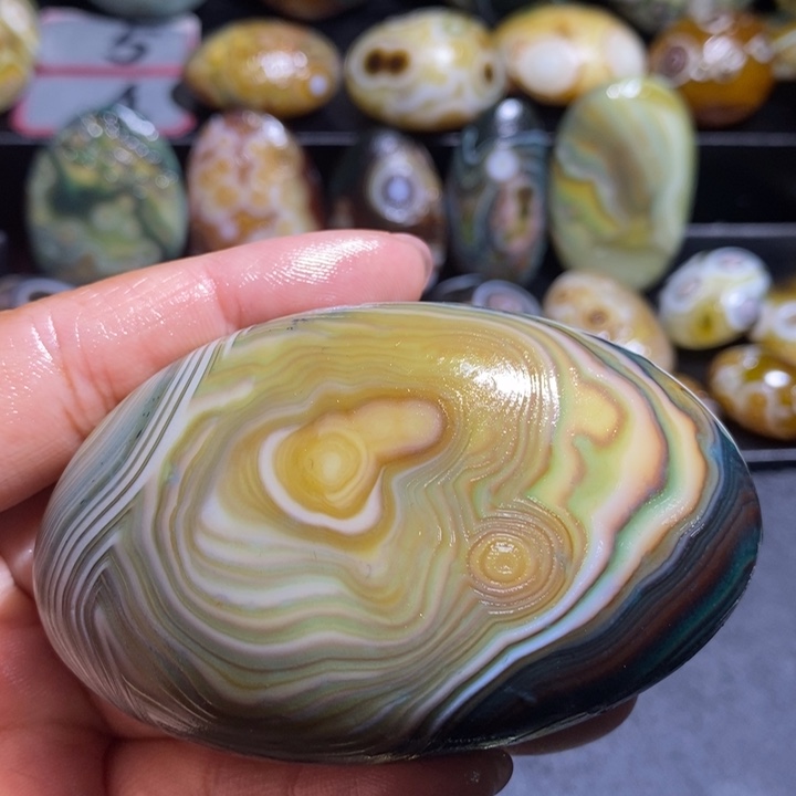 玛瑙/玉髓未镶嵌吊坠(不含链)119