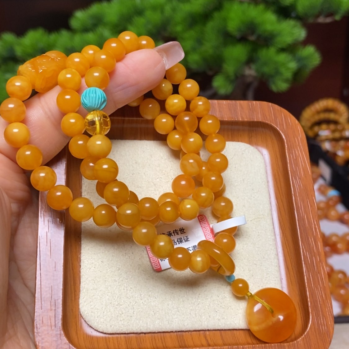 【闪购商品】手链蜜蜡未镶嵌手串