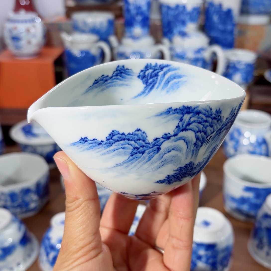 杯全手工全手绘陶瓷