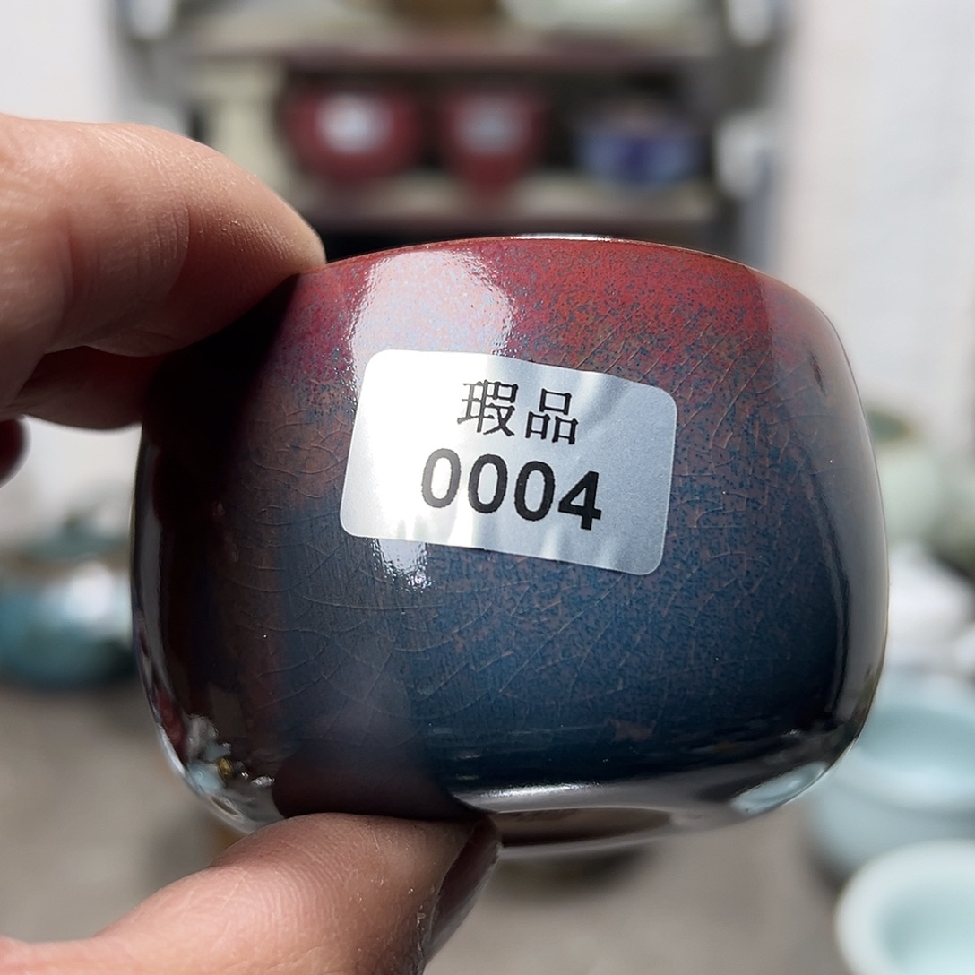 陶摆件窑口自销原矿钧瓷