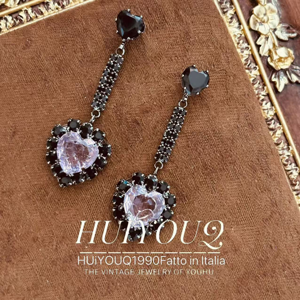 铜合金耳饰 【格拉】高级溢彩耳钉161