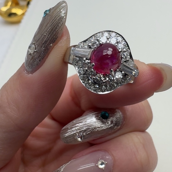 红宝石戒指未镶嵌
