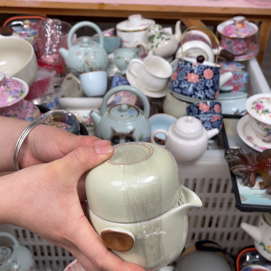 瓷片陶瓷茶具家用配件