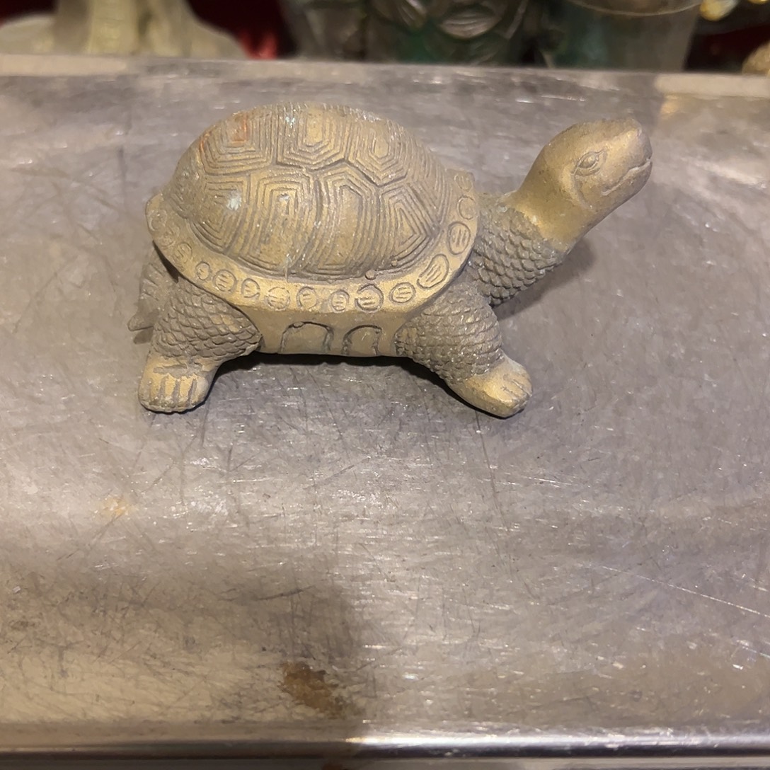 黄铜摆件，文房摆件