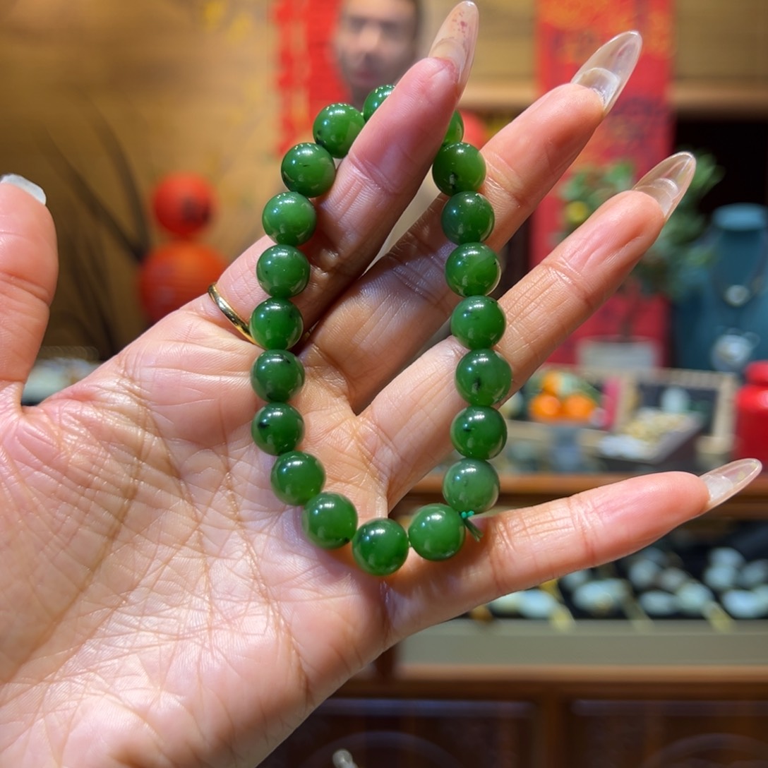 和田玉手链未镶嵌