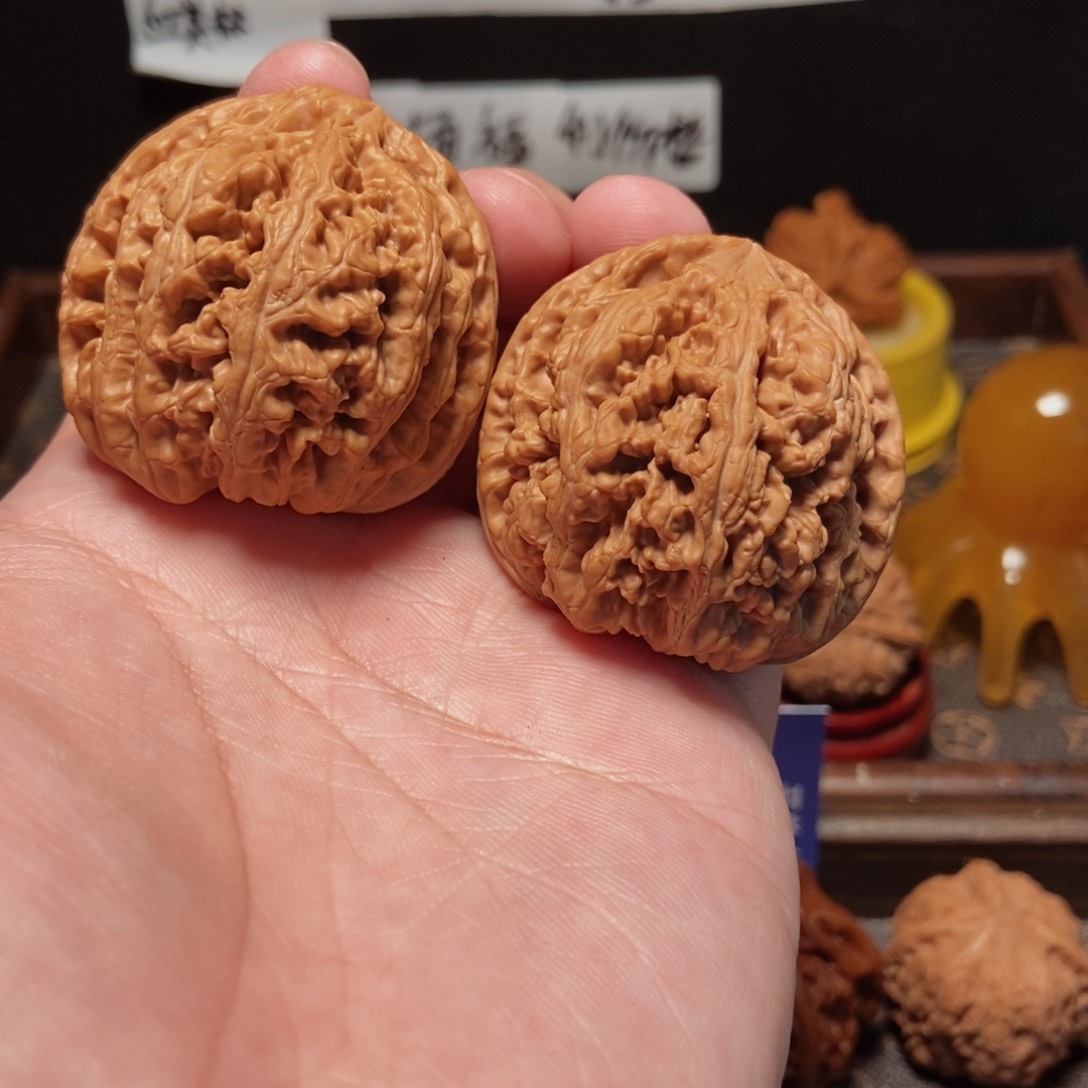 吊坠文玩核桃粗筋45尺18