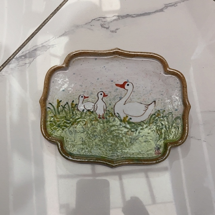 陶景德镇釉下手绘陶瓷 
