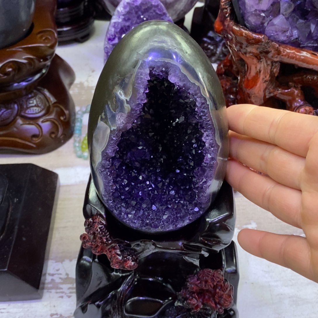 水晶摆件未镶嵌云