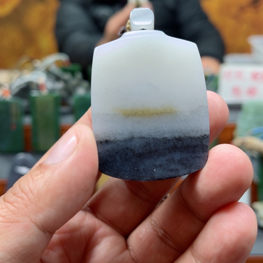 和田玉挂件未镶嵌