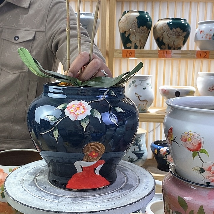 罐陶瓷陶瓷陶瓷观察